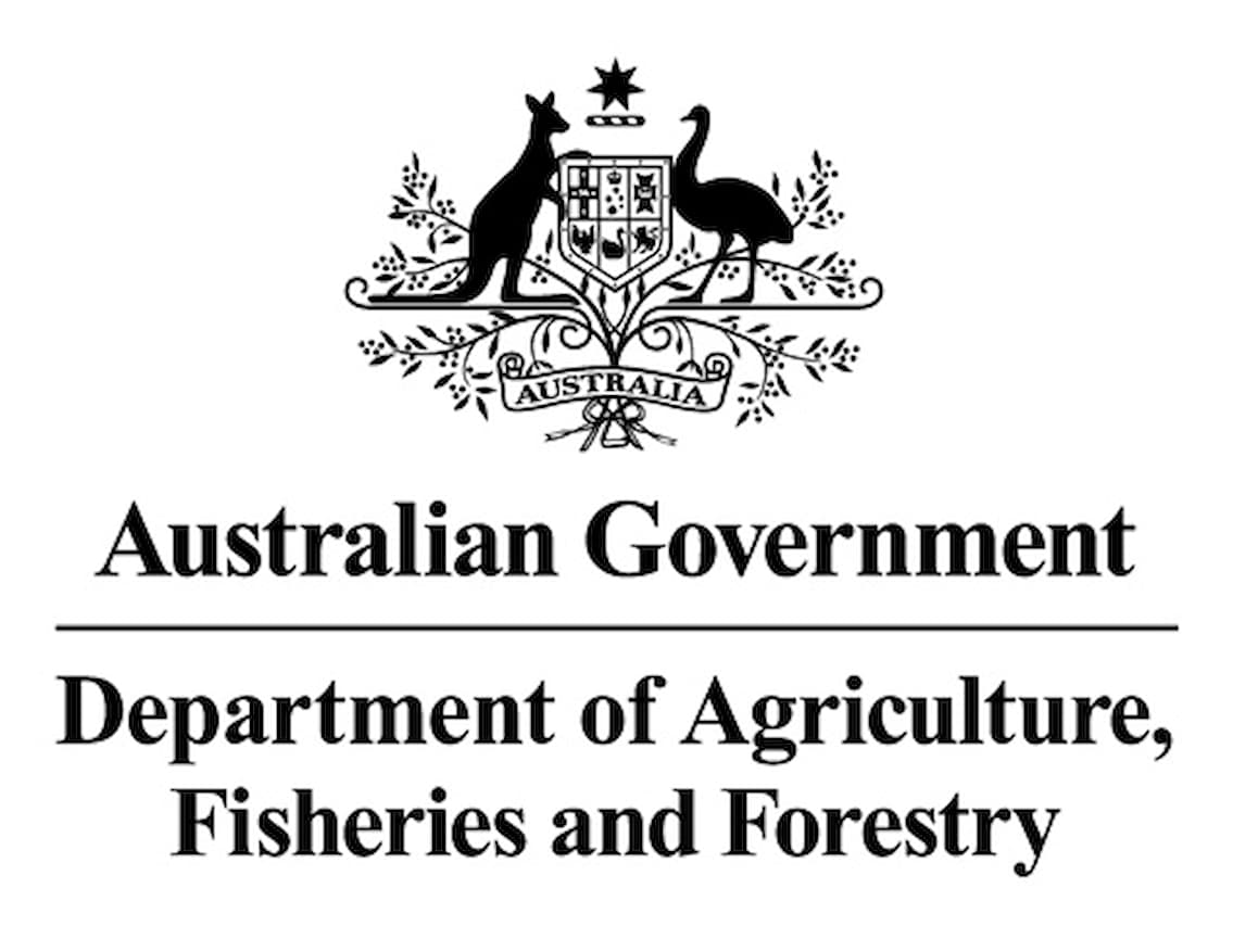 Department of Agriculture fisheris and Forestry logo