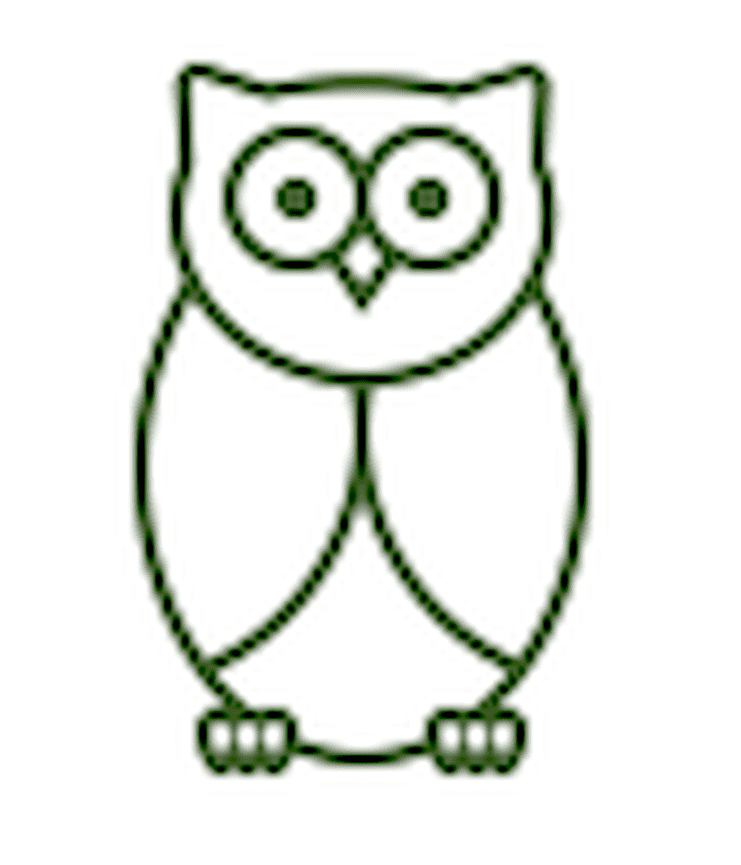 Cartoon image of an owl